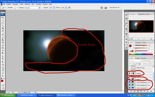 Creation of Planets: Step 7
